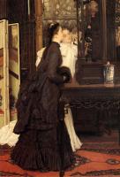 Tissot, James - Young Ladies Looking at Japanese Objects